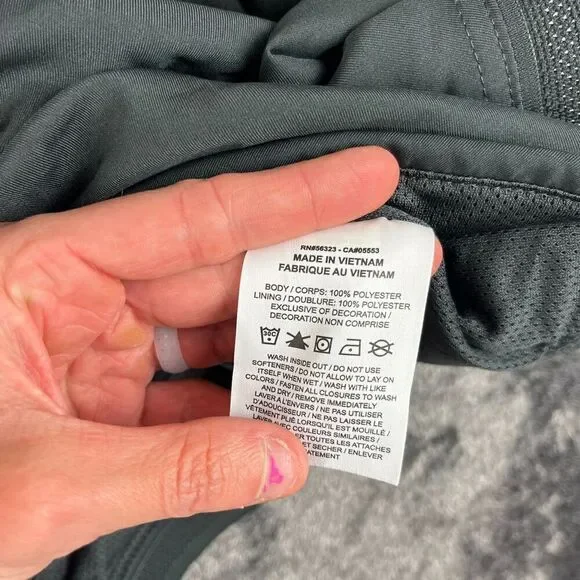 Nike Appalachian State Hooded Dry Training Jacket Gray Full Zip Vented L - Picture 4 of 12